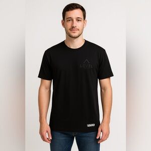 BMW Level Team 4GED Black Men's T-Shirt